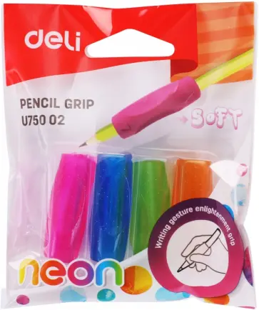 Колпачок-манжета для карандашей "Neon" (4 штуки) (EU75002) обложка книги