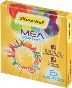 Мел 6 цветов "Солнечная коллекция" (882086-06) обложка книги