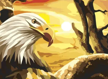 Картина по номерам А3 "ОРЕЛ" (661638) обложка книги