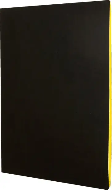 Тетрадь "In Black. Желтый" (80 листов, А4-, клетка, искуственная кожа) (ТКИБ4804523) обложка книги