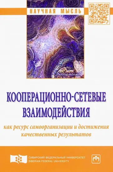Куимов, Суслова - Кооперационно-сетевые взаимодействия как ресурс самоорганизации и достижения качественных результат. обложка книги
