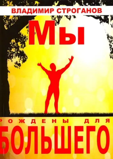 Владимир Строганов - Мы рождены для большего обложка книги