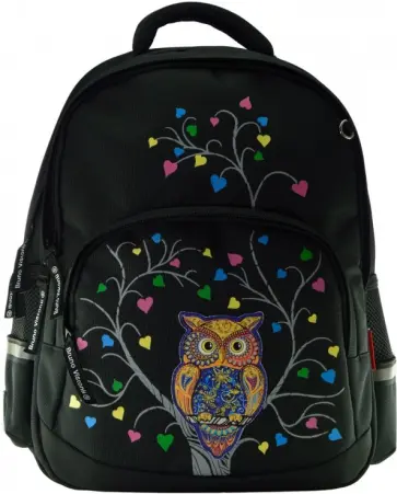 Рюкзак "СОВА",черный (12-002/35) обложка книги