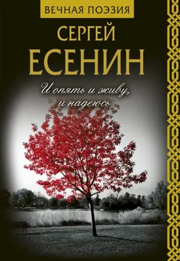 Сергей Есенин - И опять и живу, и надеюсь обложка книги