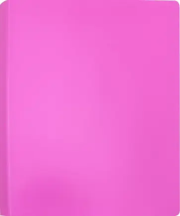 Папка 20 вкладышами А4 "Neon" розовая (DNE07V20PINK) обложка книги