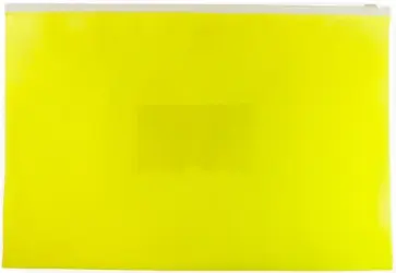 Папка на молнии ZIP А4 "Neon" желтая (DNEBPM4AYEL) обложка книги