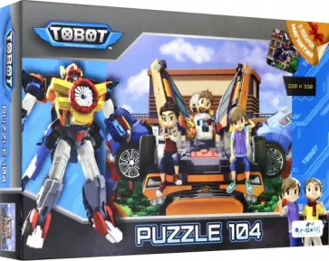 Тоботы. Пазл-104 "Пилоты" (04333) обложка книги