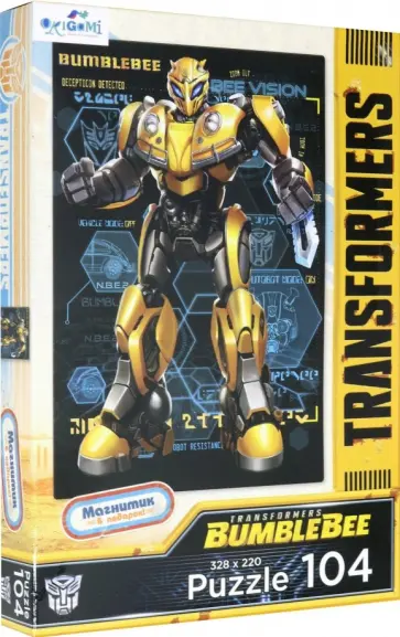 Трансформеры. Пазл-104 "Трансформация" (04612) обложка книги