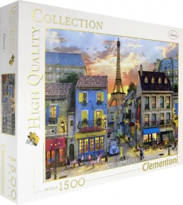 Пазл-1500 "Улочки Парижа" (31679) обложка книги