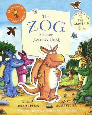 Julia Donaldson - The Zog. Sticker Activity Book обложка книги