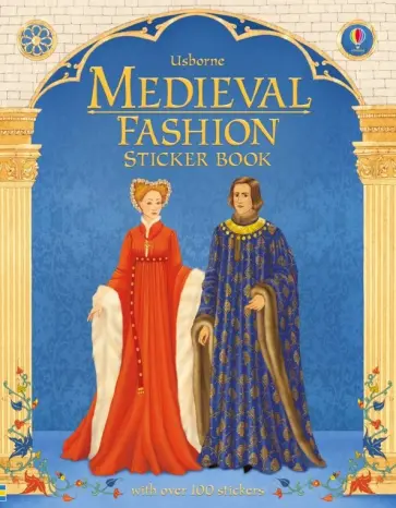 Laura Cowan - Medieval Fashion Sticker Book обложка книги