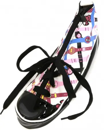 Пенал "Fun sneakers" (одно отделение, без наполнения, в ассортименте) (M-9514) обложка книги