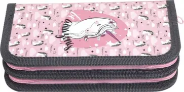 Пенал 2 отделения "ПРЕКРАСНЫЙ ЕДИНОРОГ" (ПН-3973) обложка книги