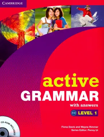 Davis, Rimmer - Active Grammar. Level 1. With Answers (+CD) обложка книги