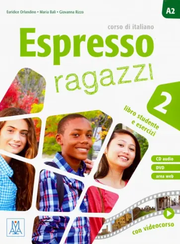 Orlandino, Rizzo - Espresso ragazzi 2 (libro + CD + DVD multimediale) обложка книги
