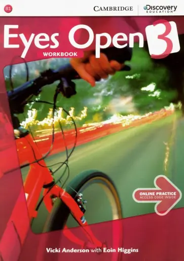 Anderson, Higgins - Eyes Open. Level 3. Workbook with Online Practice. B1 обложка книги