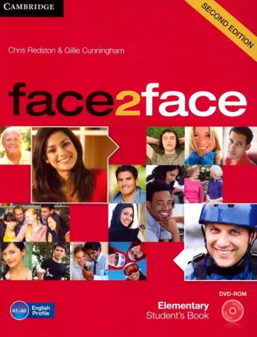 Redston, Cunningham - face2face Elementary Student's Book  (+DVD) Redston, Cunningham - face2face Elementary Student's Book  (+DVD) обложка книги