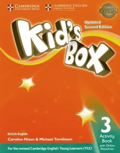 Nixon, Tomlinson - Kid's Box. 2nd Edition. Level 3. Activity Book with Online Resources Nixon, Tomlinson - Kid's Box. 2nd Edition. Level 3. Activity Book with Online Resources обложка книги