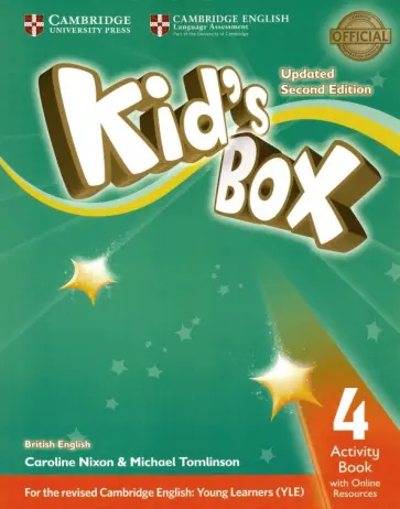 Nixon, Tomlinson - Kid's Box. 2nd Edition. Level 4. Activity Book with Online Resources Nixon, Tomlinson - Kid's Box. 2nd Edition. Level 4. Activity Book with Online Resources обложка книги