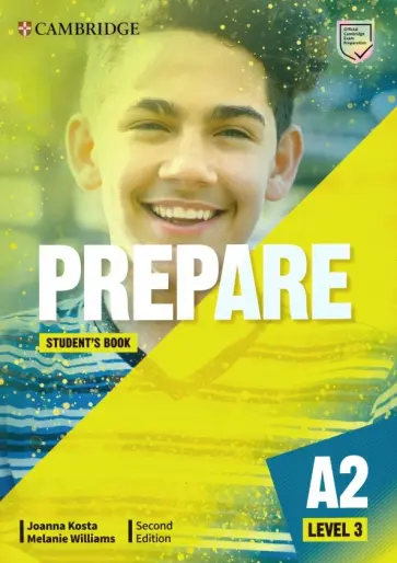 Kosta, Williams - Prepare. 2nd Edition. Level 3. A2. Student's Book обложка книги