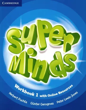 Puchta, Gerngross - Super Minds. Level 1. Workbook with Online Resources обложка книги