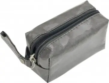 Кошелек для банкнот и монет "СЕРЫЙ" синтетическая бумага (48902) обложка книги