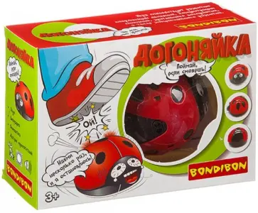 Игра развлекательная "Догоняйка" (ВВ3505) обложка книги