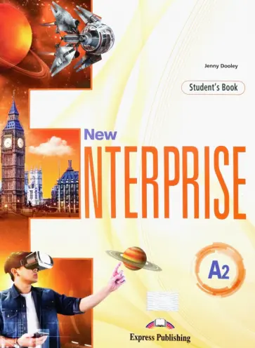 Jenny Dooley - New Enterprise. A2. Student's Book with DigiBooks App обложка книги