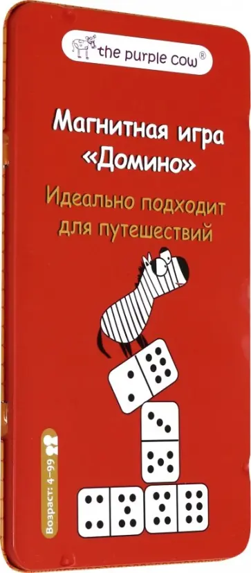 Магнитная игра "Домино" (890353) обложка книги