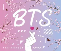 Скетчбук BTS обложка книги