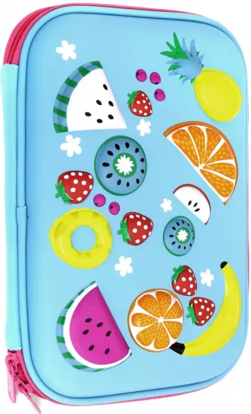 Пенал с откидной планкой "Sweet Fruit" (одно отделение, без наполнения) (M-9503) обложка книги