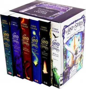 Chris Colfer - The Land of Stories, 6-Book Slipcase обложка книги