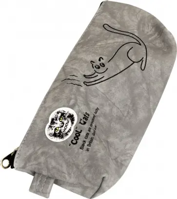 Пенал-косметичка "Funny Cats S" (одно отделение, без наполнения, в ассортименте) (M-9456) обложка книги