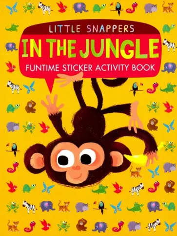 Samantha Meredith - In the Jungle: Funtime Sticker Activity Book обложка книги