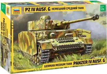 Немецкий средний танк Pz IV Ausf. G 1/35 (3674) обложка книги