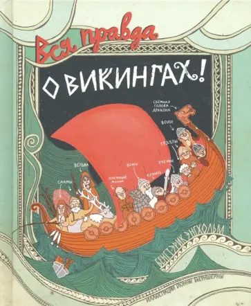 Бенгт-Эрик Энгхольм - Вся правда о викингах обложка книги