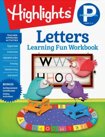 Highlights: Preschool Letters обложка книги