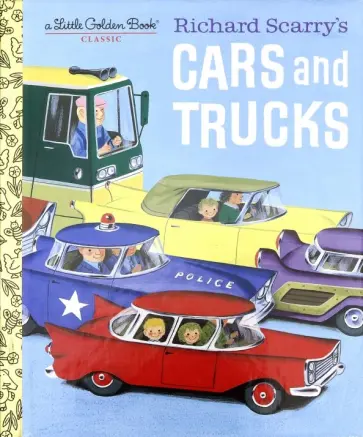 Richard Scarry - Richard Scarry's Cars and Trucks обложка книги