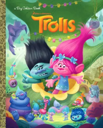 David Lewman - Trolls Big Golden Book обложка книги