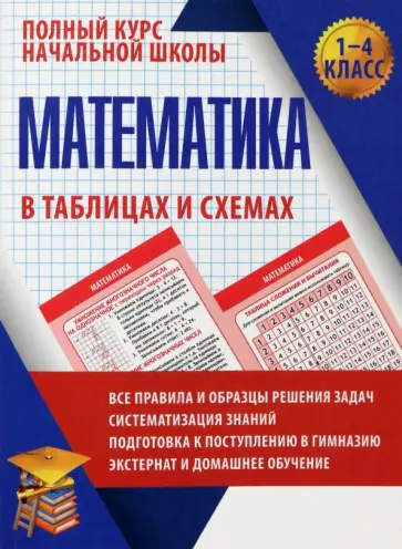 Н. Латышева - Математика. 1-4 классы. Полный курс начальной школы обложка книги