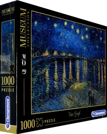 Пазл-1000 Ван Гог "Звездная ночь над Роной" (39344) обложка книги
