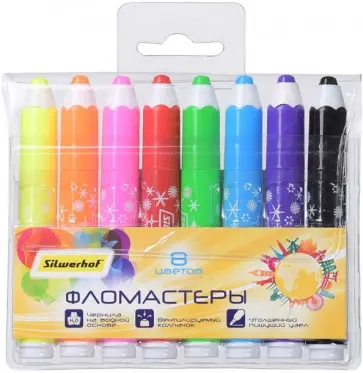 Фломастеры "Jumbo. Солнечная коллекция" (8 цветов) (867224-08) обложка книги