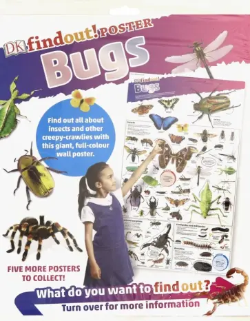 DKfindout! Bugs Poster DKfindout! Bugs Poster обложка книги