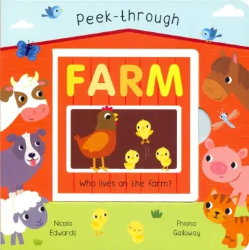 Nicola Edwards - Peek-Through Farm обложка книги