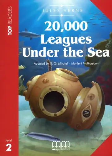 Jules Verne - 20.000 Leagues Under the Sea. Student's Book. Level 2 обложка книги