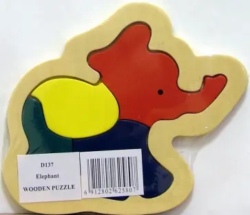 Слон. Развивающая деревянная игрушка обложка книги