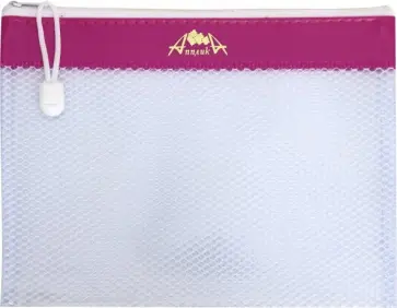 Папка А5, Розовый, молния (С5290-04) Папка А5, Розовый, молния (С5290-04) обложка книги