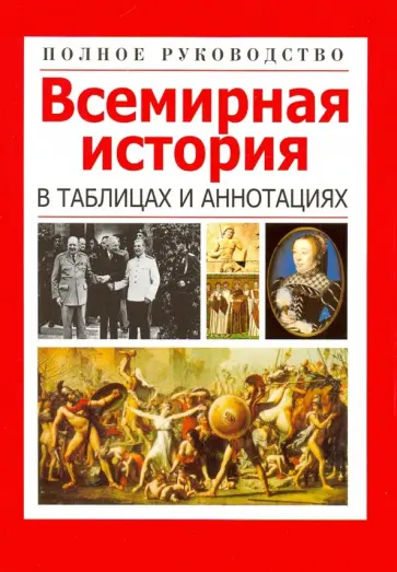 Любовь Орлова - Всемирная история в таблицах и аннотациях обложка книги
