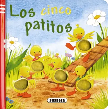 Los cinco patitos обложка книги