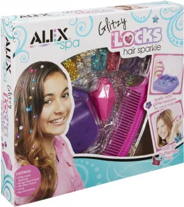 Набор для украшения волос "Блестящие локоны" (622420) обложка книги